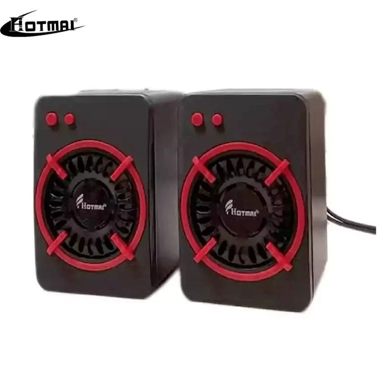 اسپیکر رومیزی سیمدار HOTMAL مدل D-11LED