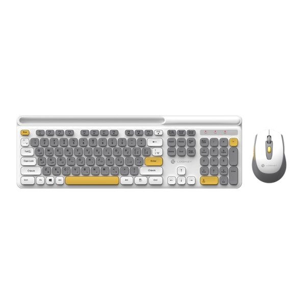 کیبورد و ماوس بی سیم گیمینگ Logikey KM336G