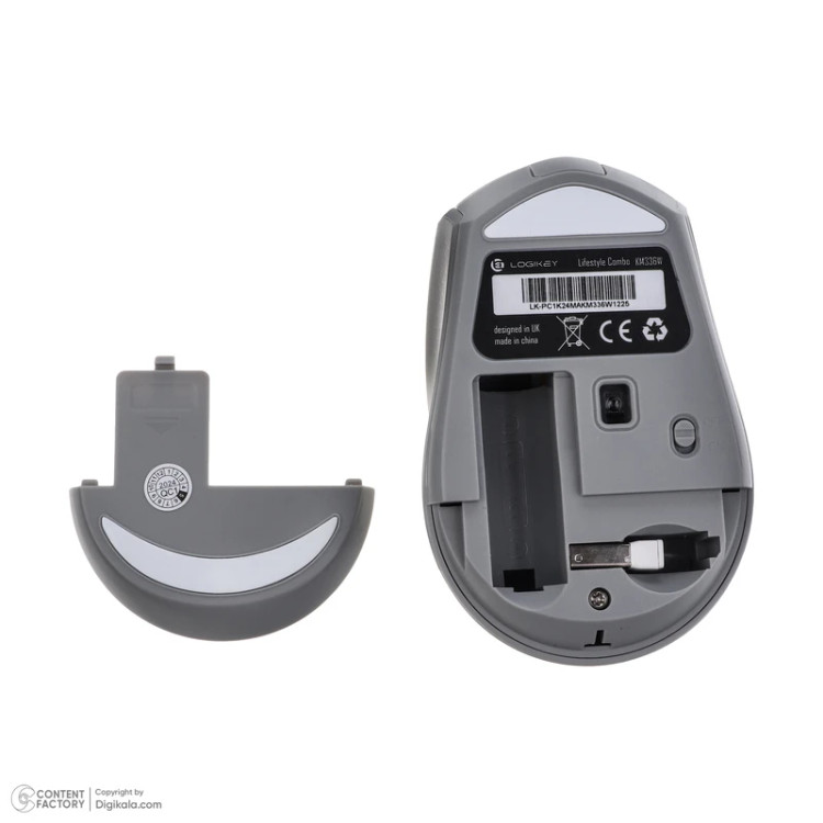کیبورد و ماوس بی سیم گیمینگ Logikey KM336G
