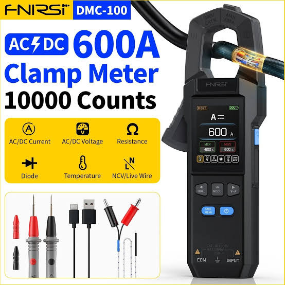 خرید مولتی متر دیجیتال کلمپی فینرسی مدل FNIRSI DMC-100 | عصرتولز