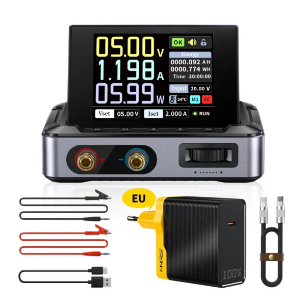 منبع تغذیه متغیر قابل حمل FNIRSI مدل DPS-150